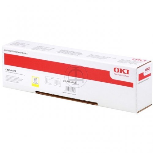 Toner Cartridge for OKI C821N C821DN C821 44643001 44643002 44643003 44643004 