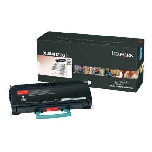 Lexmark toner cartridge black (X264H21G / 0X264H21G)