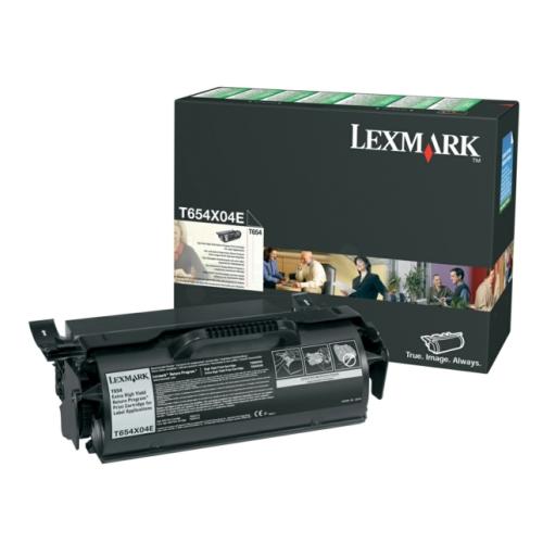 Lexmark toner cartridge black (T654X04E / 0T654X04E) (high capacity)
