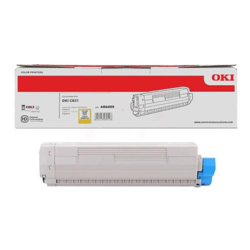 Oki toner cartridge yellow (44844505)