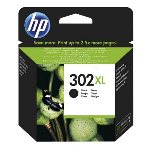 HP printcartridge black (F6U68AE#301 / 302XL) (high capacity)