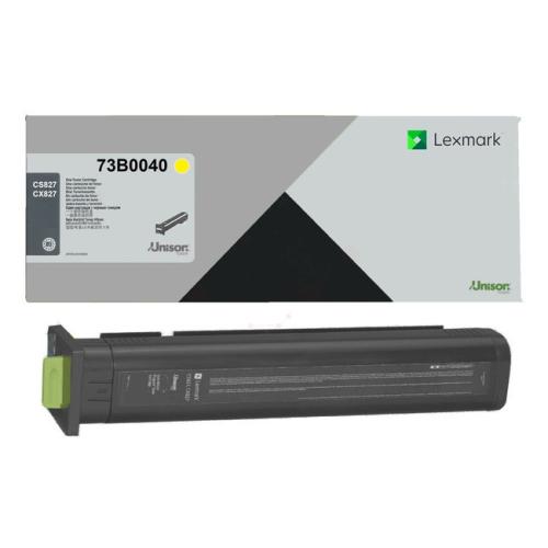 Lexmark toner cartridge yellow (73B0040 / 073B0040)