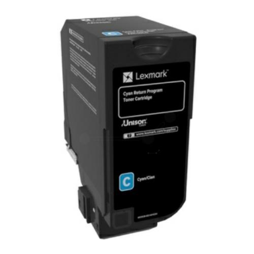 Lexmark toner cartridge cyan (74C0H20 / 074C0H20)