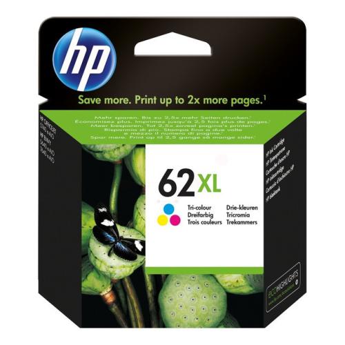 HP printcartridge color (C2P07AE#301 / 62XL) (high capacity)