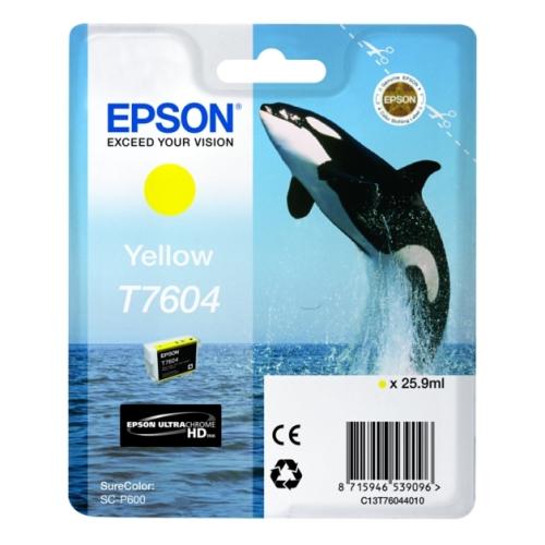 Epson printcartridge yellow (C13T76044010 / T7604)