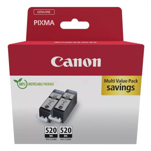 Canon printcartridge black (2932B019 / PGI520PGBK) (Twin Pack)