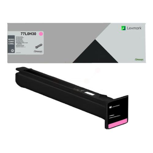 Lexmark toner cartridge magenta (77L0H30 / 077L0H30) (high capacity)