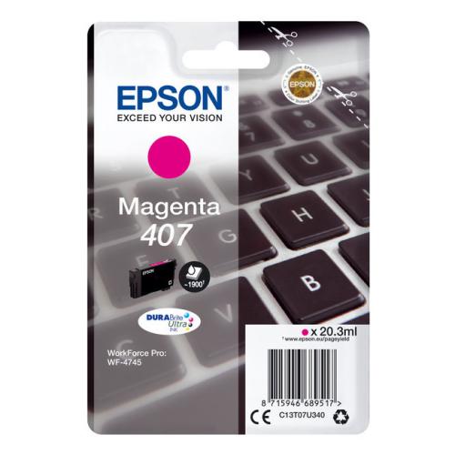 Epson printcartridge magenta (C13T07U340 / 407)