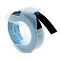 Dymo Stamping tape white on black (S0898130), 9mm