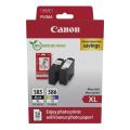 Canon Ink cartridge / Photo paper black / color (6204C005 / PG585XLCL586XL) (Twin Pack, multipack, high capacity)